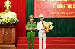 Nghệ An có tân Giám đốc công an tỉnh