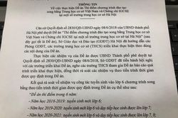Hà Nội chính thức dừng tuyển sinh hệ song bằng với lớp 6 năm học tới
