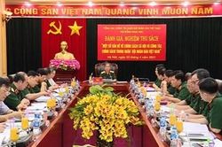 Hội đồng khoa học cấp Tổng cục Chính trị tổ chức đánh giá, nghiệm thu sách về công tác chính sách trong quân đội