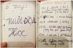 'Cuốn sổ nuôi Đại học' gây bão, người trẻ đọc xong chỉ biết day dứt