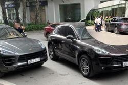Cảnh sát truy tìm người điều khiển xe Porsche mang biển giả ở Hà Nội