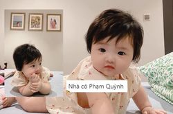 Hết 'sống ảo' tại gia, Winnie được mẹ Nhi - bố Thắng khoe loạt ảnh 'nũng nịu' tại nhà Phạm Quỳnh Anh