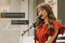 Hòa Minzy cover nhạc phim Việt đình đám một thời, dân mạng 'nửa khen nửa chê' không bằng bản gốc