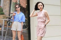 Bí quyết diện quần short trông cao và gầy nàng nên áp dụng ngay