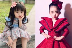 Mẫu nhí Việt có vẻ đẹp búp bê