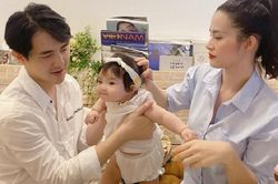 Đông Nhi khoe ảnh con gái dễ thương như búp bê khiến cộng đồng mạng ùa vào 'xin vía'