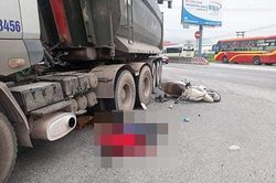 Một phụ nữ tử vong dưới bánh xe tải