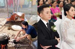 Lộ ảnh Phan Mạnh Quỳnh thổi lửa nấu cơm sau đám cưới, fan đồng loạt an ủi: Nhà nào mà chẳng có nóc