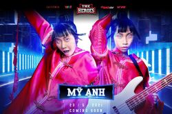 Ca sĩ Gen Z kiêm Producer - Mỹ Anh chọn hình tượng chiến binh Raya tại The Heroes 2021