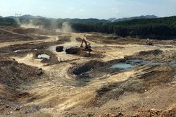 Xác minh sai phạm tại mỏ đất khai thác ngoài phạm vi, độ sâu cho phép