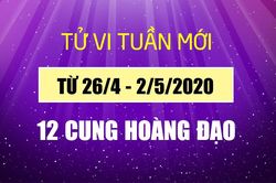 Dự đoán 12 cung hoàng đạo tuần mới 26/4 - 2/5/2021: Ma Kết tài chính khả quan