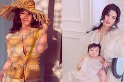 Bé cưng Winnie nhà Đông Nhi siêu đáng yêu khi lần đầu cùng mẹ chụp ảnh thời trang