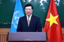 Phó Thủ tướng Phạm Bình Minh gửi thông điệp tới khóa họp Liên Hợp quốc