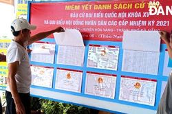Kiểm tra công tác chuẩn bị bầu cử tại huyện Hòa Vang – Đà Nẵng