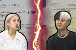 Du Uyên công khai giấy tờ công ty, tiết lộ kênh Youtube chung với Đạt G nợ hàng nghìn USD