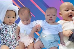 Leon 'khó chịu ra mặt' khi bị 'chị ba' Lisa nhéo tay, Hà Hồ cũng không phân được thắng thua