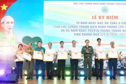 Kỷ niệm 45 năm Ngày truyền thống Thanh niên Xung phong tỉnh Khánh Hòa