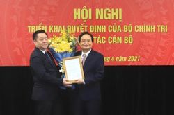Ông Phùng Xuân Nhạ làm Phó Trưởng Ban Tuyên giáo Trung ương