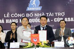 Giải bóng đá hạng Nhì QG 2021 công bố tài trợ