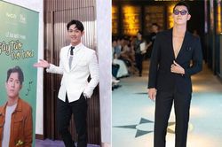 Vẻ điển trai, nam tính của Song Luân, chàng út trong 'Cây táo nở hoa'