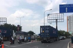 Nữ sinh viên năm cuối bị container cán tử vong