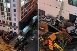 Sập giàn điều hòa ở chung cư An Bình: Công an vào cuộc
