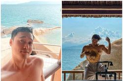 Lý Quý Khánh – Quang Vinh lộ ảnh du lịch chung còn chụp ảnh 'mát mẻ' cho nhau?