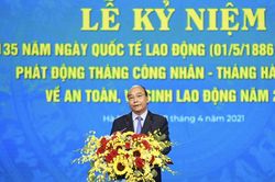 Kỷ niệm 135 năm Ngày Quốc tế lao động và phát động 'Tháng Công nhân' năm 2021