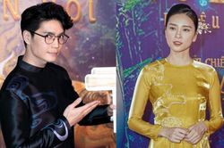 Ngô Thanh Vân và Huy Trần ở buổi ra mắt phim