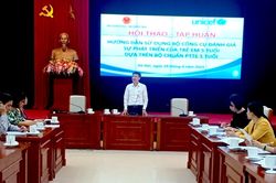 Chuyên gia bàn thảo về chuẩn phát triển cho trẻ mầm non 5 tuổi