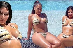 Kim Kardashian tung ảnh bikini cực 'bốc lửa' bên bạn thân