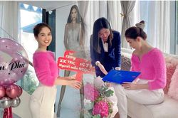 Mặc đồ ở nhà thôi Ngọc Trinh vẫn khoe được vòng 3 khủng 'full HD muốn tràn màn hình'