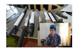 Bắt tội phạm ma túy 'thủ' súng colt và 4 thanh kiếm phòng thân
