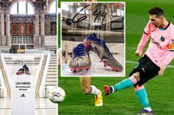Messi đấu giá đôi giày đặc biệt để làm từ thiện