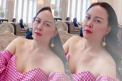Phượng Chanel lên đồ trễ nải khoe xương quai xanh quyến rũ đi chơi ngày lễ 30/4