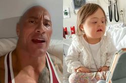 The Rock hát tặng fan nhí mắc ung thư