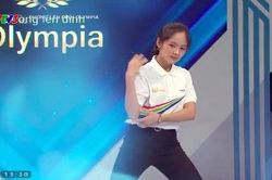 Hot girl Olympia nhảy điêu luyện như thần tượng K-pop