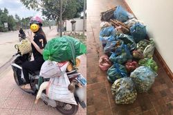 Hậu nghỉ lễ, cô gái 'mang cả thế giới' lên thành phố nhìn mà choáng