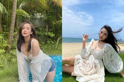 Thả dáng ở địa điểm 5 sao, hội hot girl nhiệt tình khoe sắc vóc