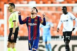 Messi lập cú đúp giúp Barca nuôi giấc mộng vô địch La Liga