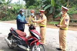 Trật tự an toàn giao thông được đảm bảo trong 4 ngày nghỉ lễ
