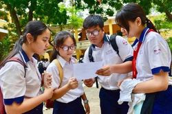 Công bố ban đầu về nguyện vọng đăng ký vào lớp 10 ở TP HCM