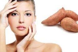 3 cách dưỡng trắng da mặt từ Khoai lang