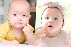 Lisa và Leon nhà Hà Hồ tròn 6 tháng tuổi: Cô Ba thần thái xuất sắc, cậu Út tay chống cằm đầy tư lự?