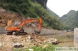 Đẩy nhanh tiến độ dự án kè dọc suối Muội