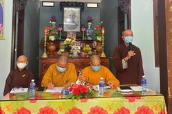 Quảng Nam: Ban Trị sự Phật giáo huyện Duy Xuyên họp triển khai công tác Phật sự