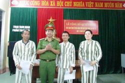 Thanh Hóa công bố quyết định giảm án cho 38 phạm nhân trong dịp 30/4 và 1/5