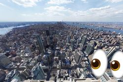 Người đàn ông khỏa thân vô tình lọt vào bức ảnh lớn nhất thế giới về New York