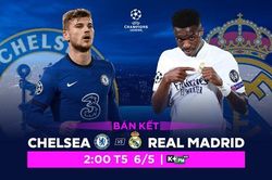 Nhận định trận lượt về Champions League giữa Chelsea và Real Madrid