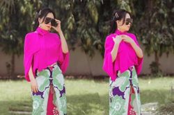 Phượng Chanel diện set đồ chói mắt cùng chiếc kính mát 'khổng lồ' đi dạo phố